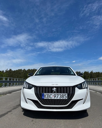 Peugeot 208 cena 59999 przebieg: 12800, rok produkcji 2022 z Kraków małe 781